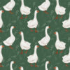 double gauze geese fabric