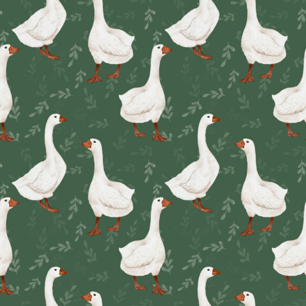 double gauze geese fabric